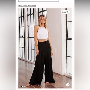 Brand New - Free People Blissed Out Wide-Leg Pants